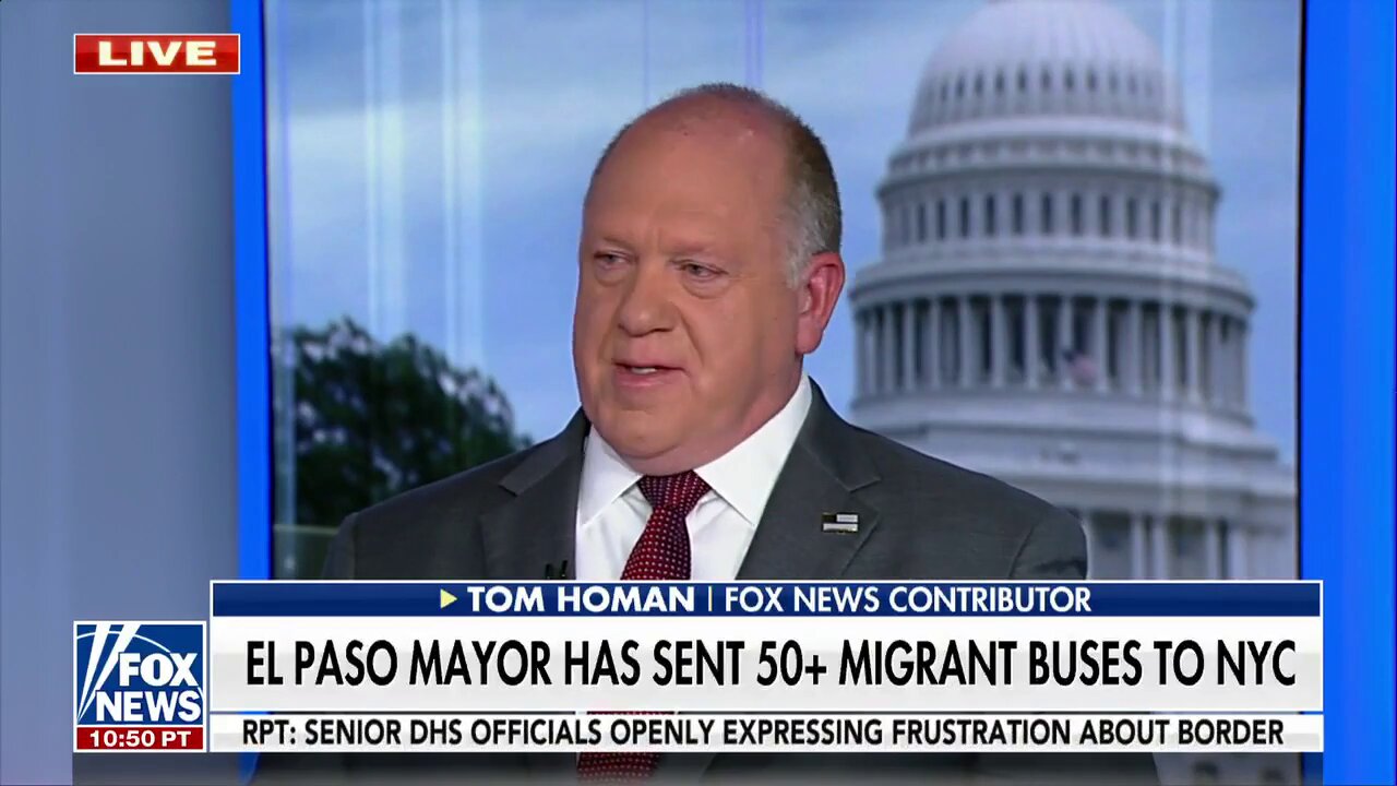 Tom Homan: Republican governors put the border crisis on the front page