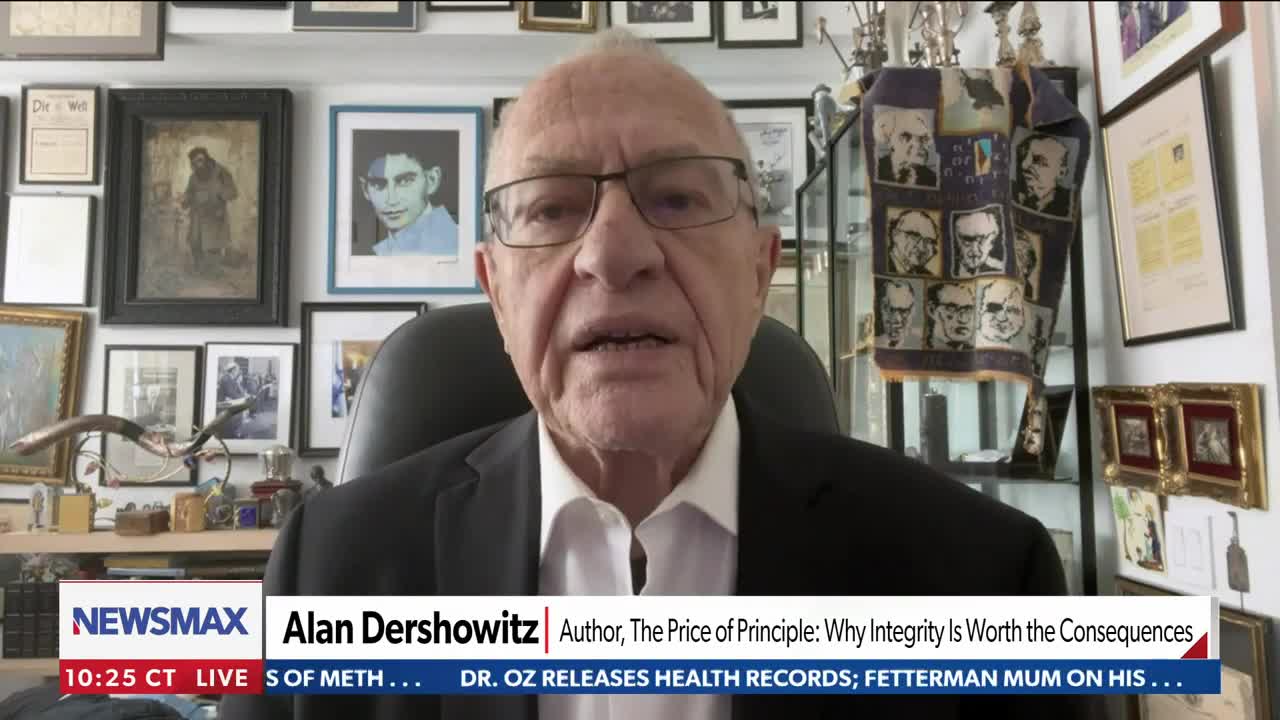 Alan Dershowitz: Nobody should be prosecuted for running for President
