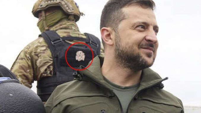 Vlodymyr Zelensky Quietly Deletes Photo of His Bodyguard Wearing Nazi Patch – enVolve