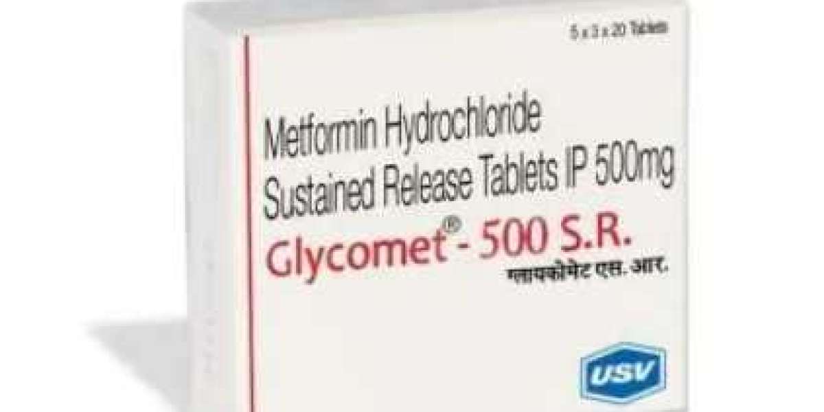 Glycomet 500mg | Metformin hcl 500 mg