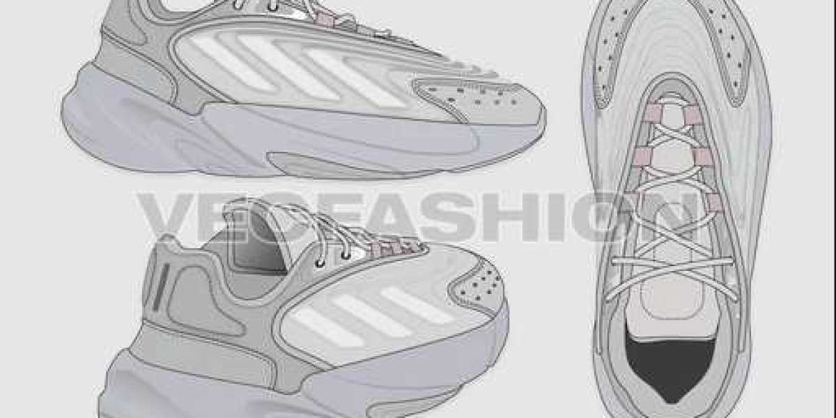 Elevate Your Sneaker Design Game with Vecfashion's Sneakers Sketches