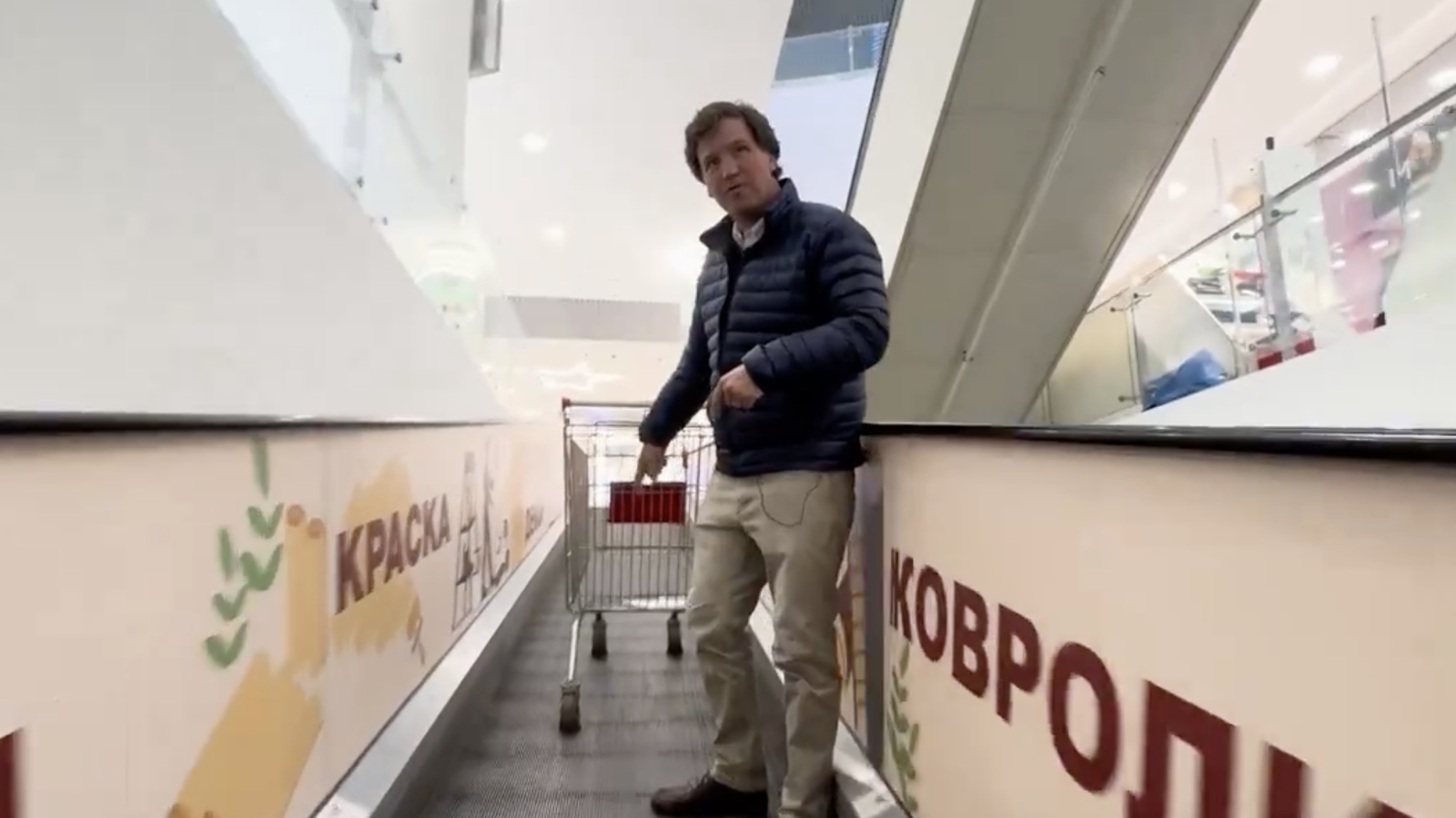 ‘Radicalized’ Tucker Carlson Reveals The Truth About Russian Grocery Stores