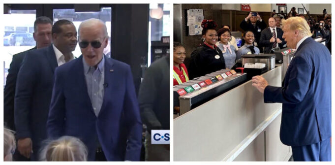 Biden Just Tried To Copy Trump’s Bodega Visit By Going To A Gas Station