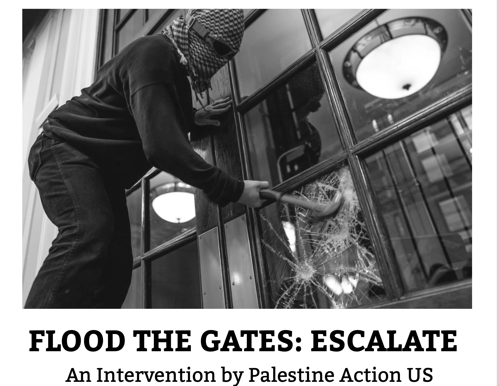This is Islamic Revolution in America: FLOOD THE GATES: ESCALATE - Geller Report