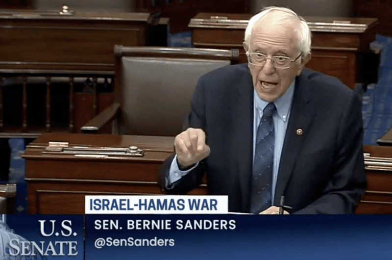 Anti-Jew Communist Bernie Sanders states support for ICC arrest threat against Netanyahu, Gallant - Geller Report