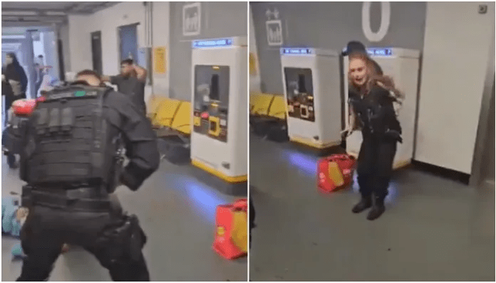 Manchester Police arrests 4 Muslim community members for brutally assaulting 3 airport staff and a police officer, viral video used to peddle ‘Islamophobia’ claims – Allah's Willing Executioners